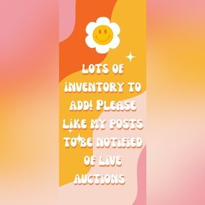 Lots of inventory to add🌼Please like my LIVE AUCTION posts to be notified